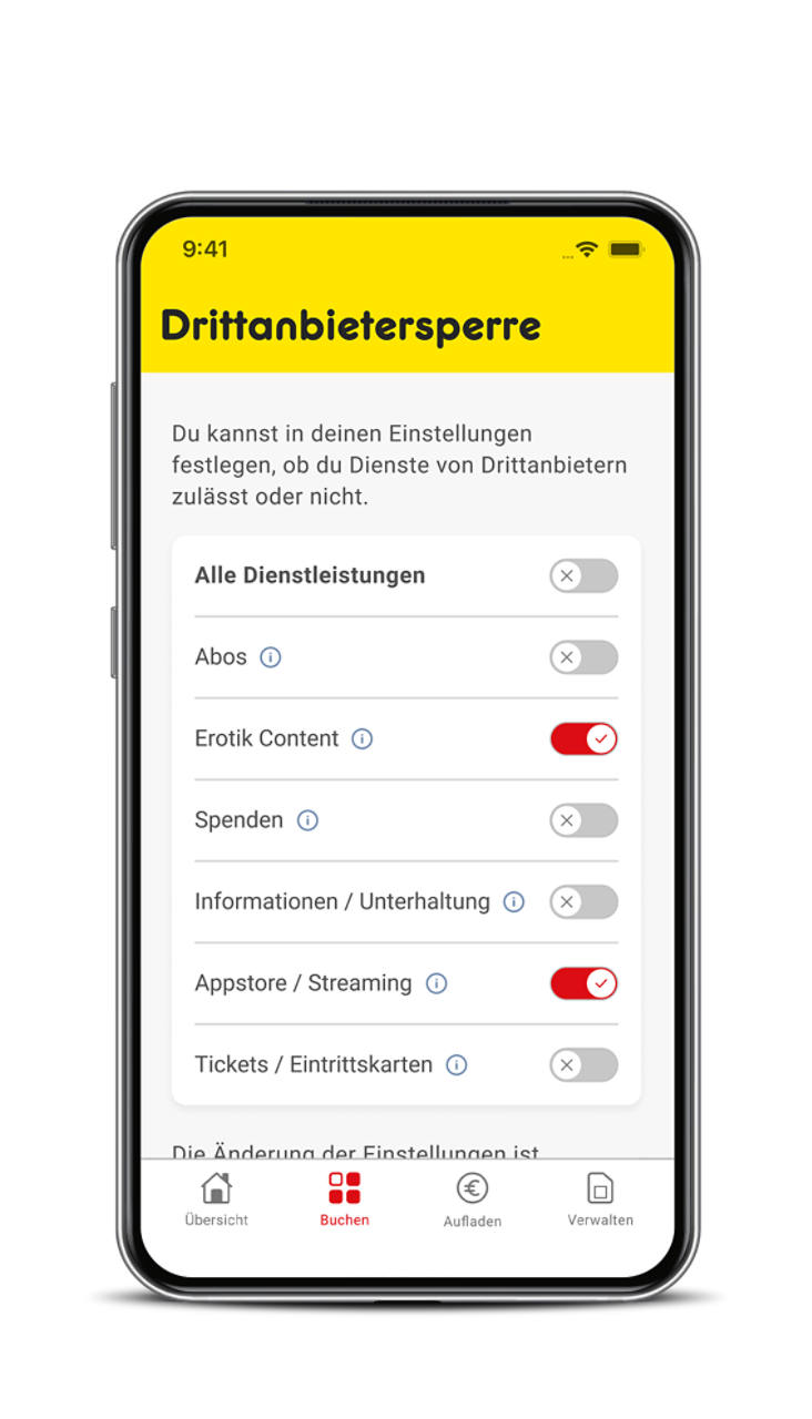 Screenshot Android Rratgeber Drittanbietersperre | NettoKOM Ratgeber 