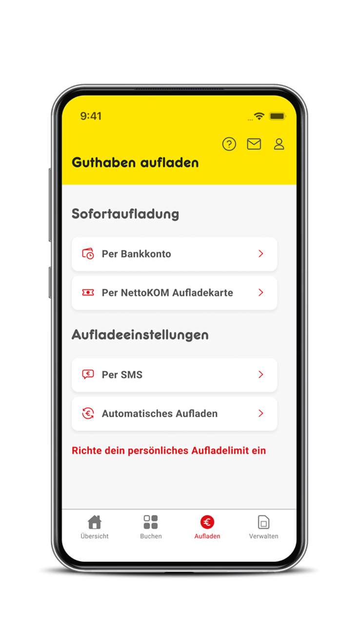 Screenshot Aandroid Aufladen 2 | NettoKOM Aufladen